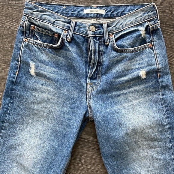 ⭐️HP⭐️Sz27P GRLFRND Karolina distressed denim in “Close to You” colour EUC - Picture 7 of 14